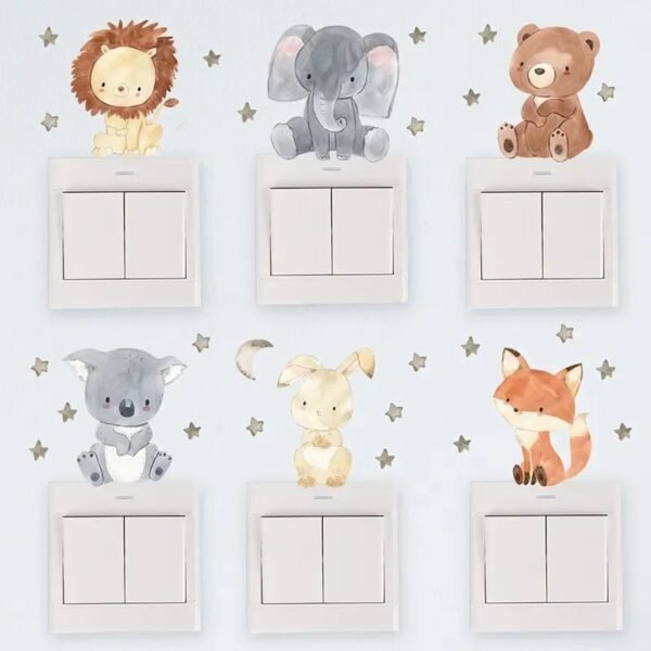 Light switch stickers