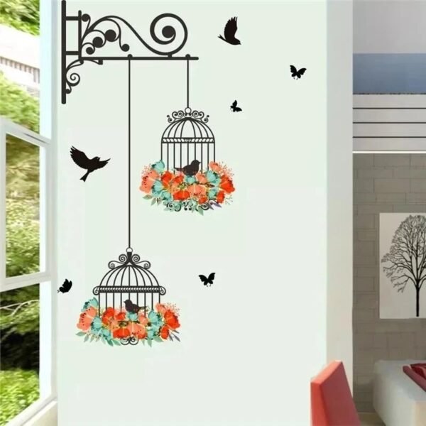 Birdcage sticker