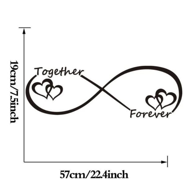 Together forever sticker - Image 3