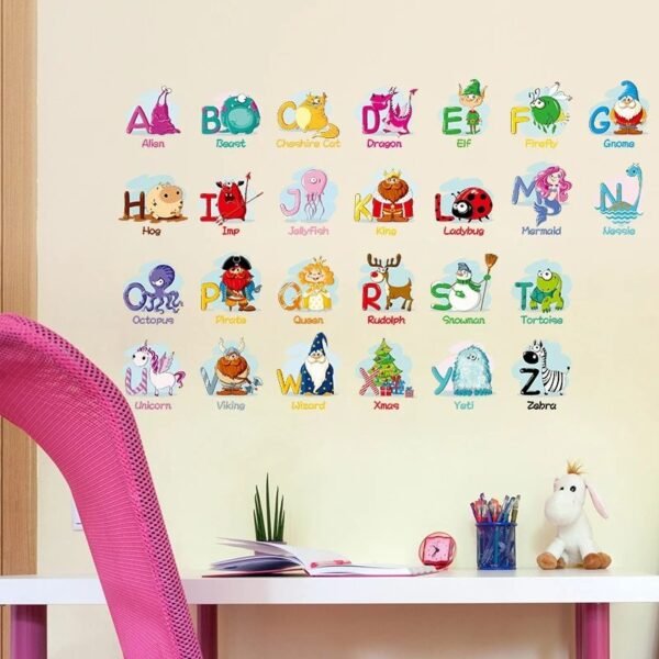 Kids alphabet stickers - Image 2