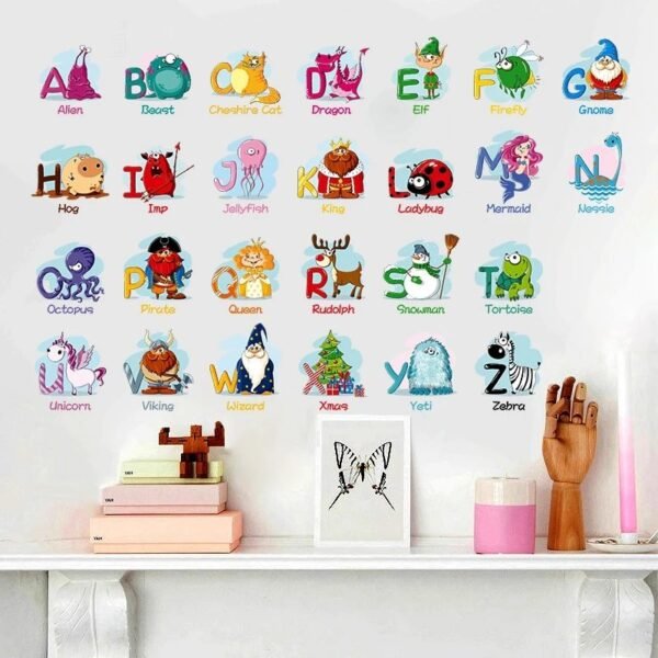 Kids alphabet stickers - Image 3