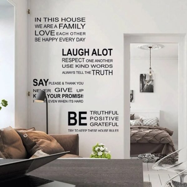 Family inscription stickers