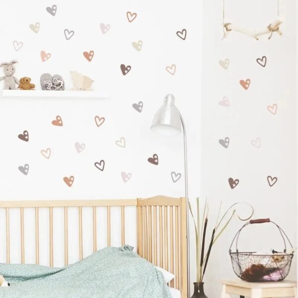 Boho heart stickers - Image 3