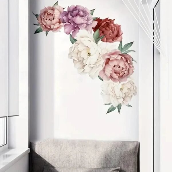 Peony flower sticker - Image 4