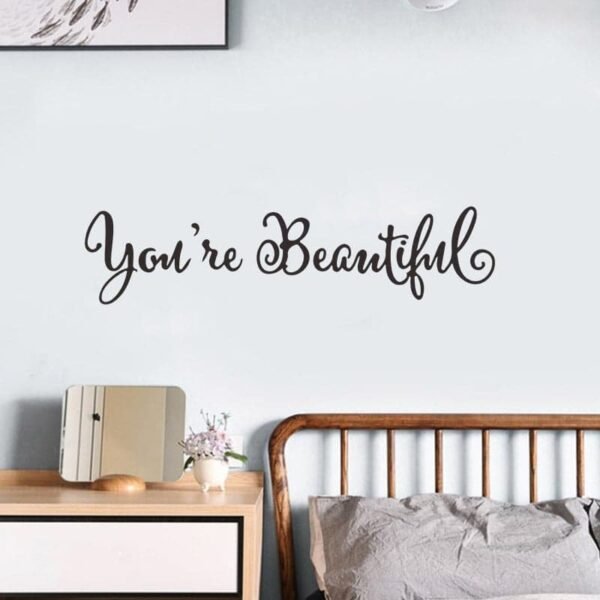 You're beautiful sticker