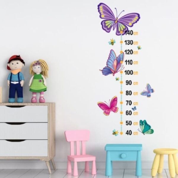 Kids height sticker