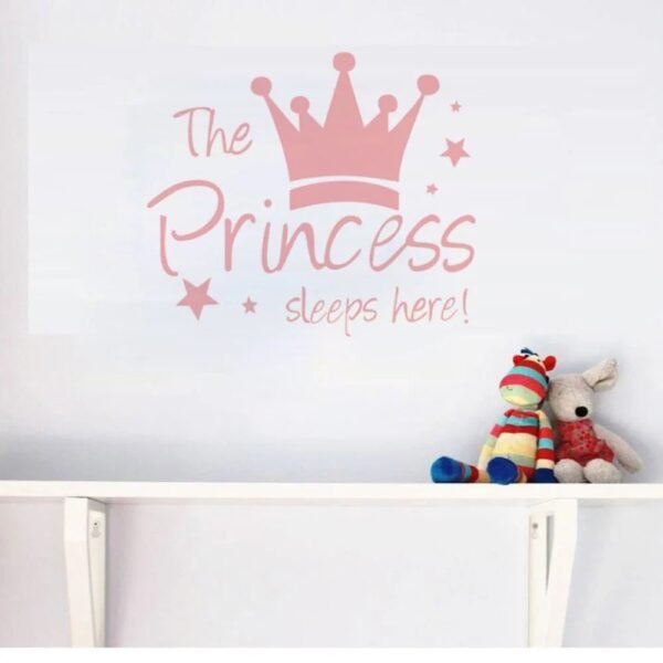The princess sleeps here pink - Image 2