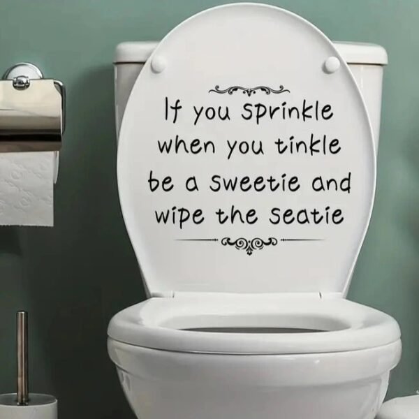 Washroom sticker - Image 2