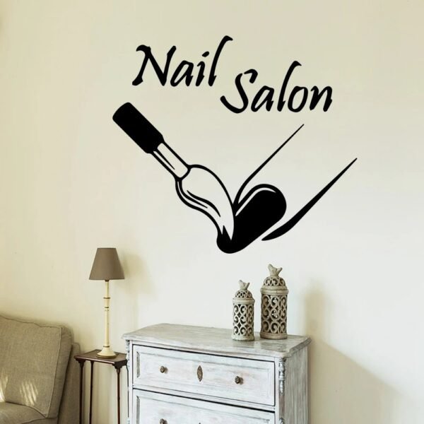 Nail salon sticker