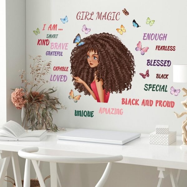 Girl magic sticker