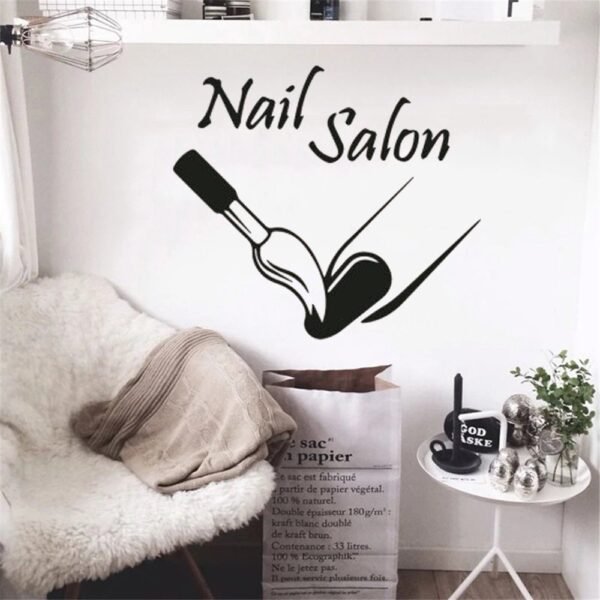 Nail salon sticker - Image 2