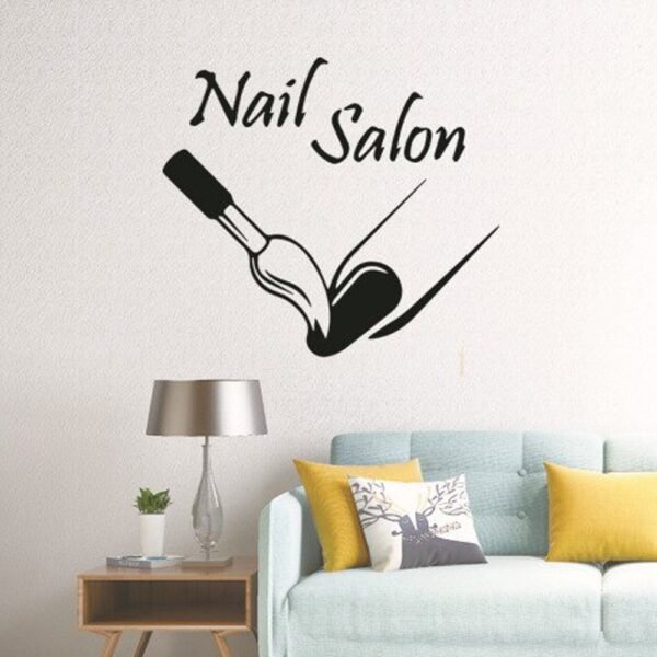 Nail salon sticker - Image 4