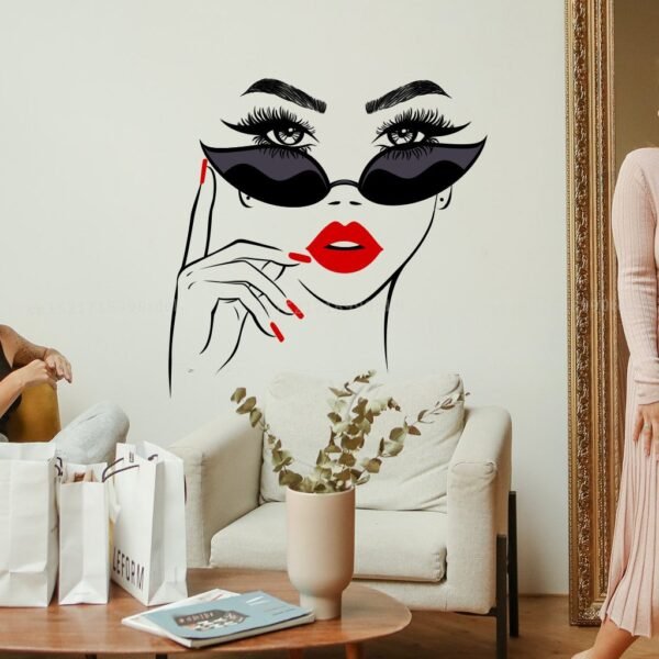 Beauty sticker
