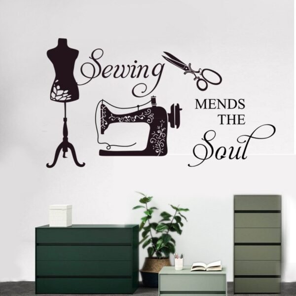 Sewing sticker