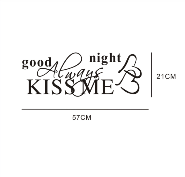 Always kiss me goodnight - Image 4