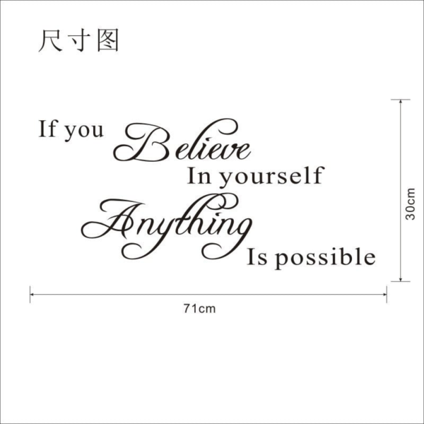 Inspirational stickers