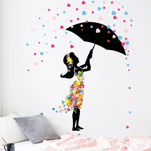 Umbrella fairy sticker - Image 2