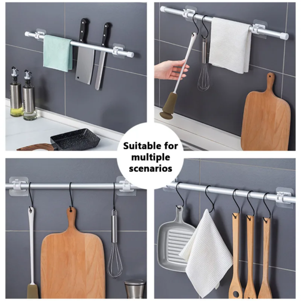 Curtain rod adhesive hooks - Image 3