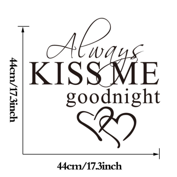 Always kiss me goodnight - Image 2