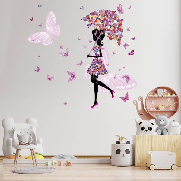 Umbrella Fairy sticker - Image 3
