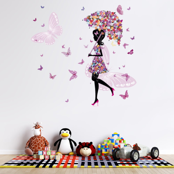 Umbrella Fairy sticker