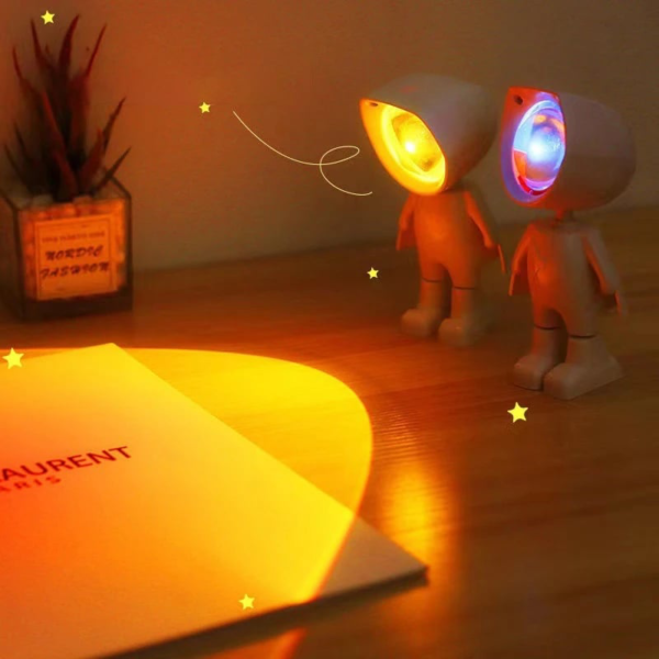 Robot Sunset lamp