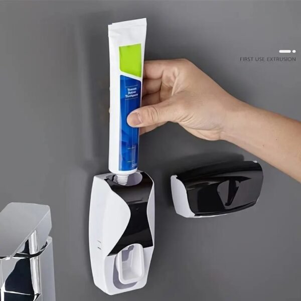 Toothbrush holder and toothpaste dispenser - Image 6