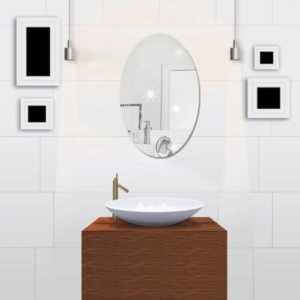 Acrylic oval mirror - Image 3