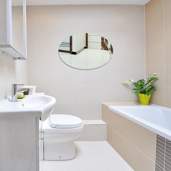 Acrylic oval mirror - Image 4