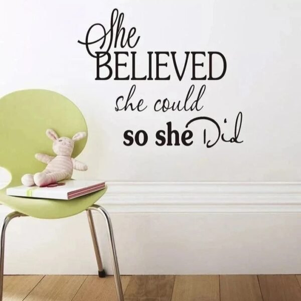 She believed she could sticker - Image 3